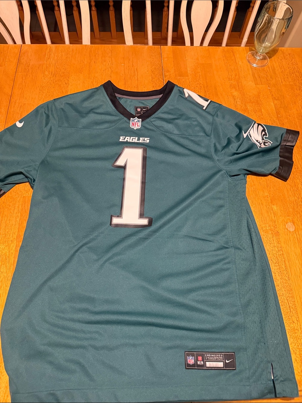 Jalen Hurts Large Eagles Home Jersey